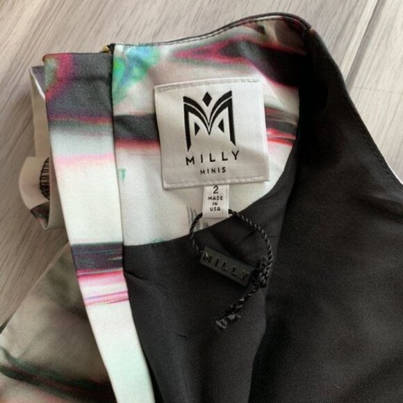 NWOT Milly Minis Chromatography Shift Dress - Picture 3 of 7